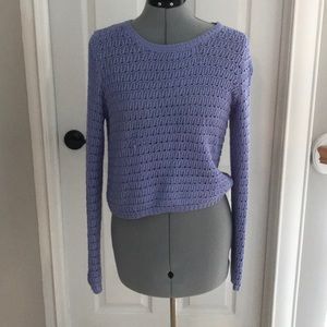 Light weight purple knit sweater